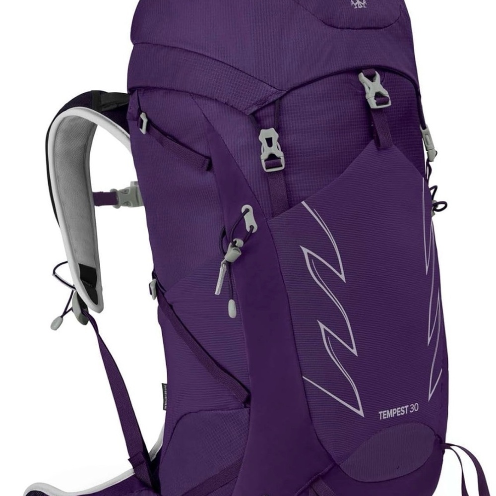 Osprey Tempest 30L Women's Hiking Backpack with Hipbelt, Violac Purple, WXS/S